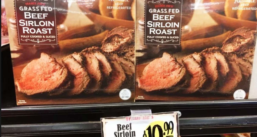 13 Paleo Foods to Snag at Trader Joes_Grass-fed Beef Sirloin Roast_New