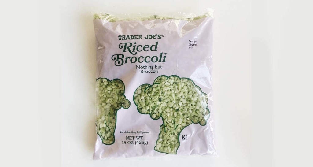 13 Paleo Foods to Snag at Trader Joes_Riced Broccoli